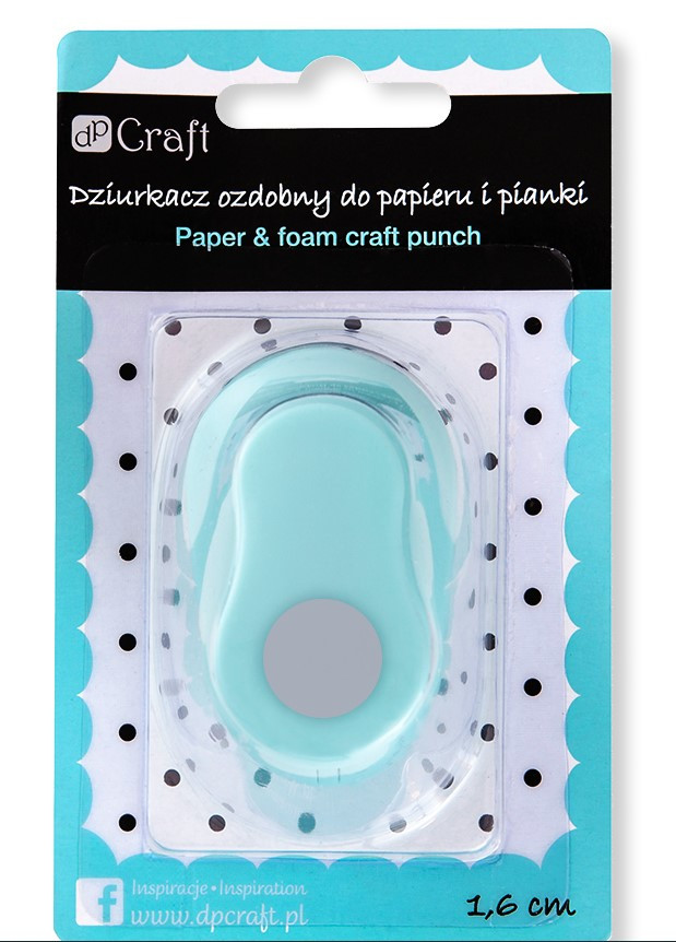 Dziurkacz ozdobny do papieru i pianki 1,6 cm KOŁO JCDP-105-001 Dalprint